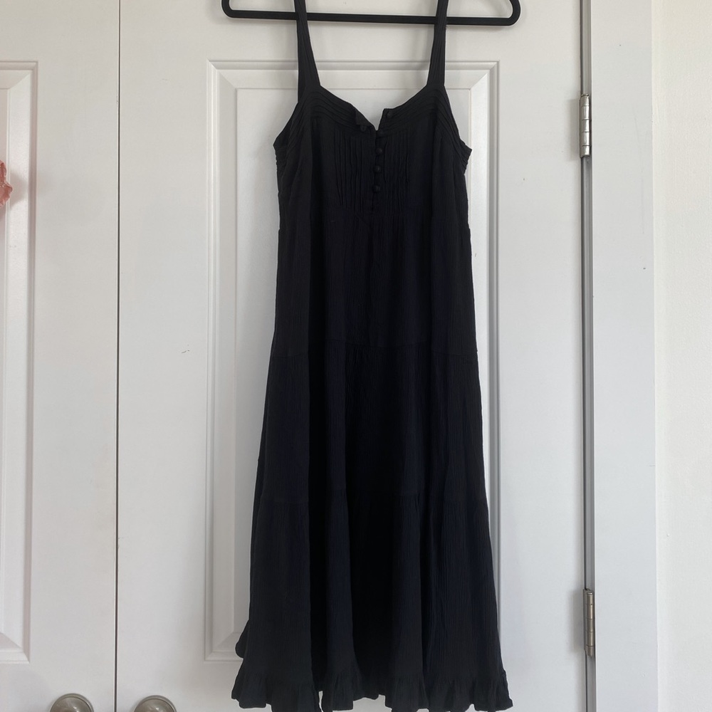 Black MIDI Dress